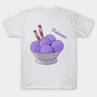 Delicious Blueberry Icecream T-Shirt